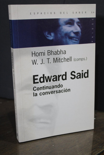 Portada del libro de Edward Said. Continuando la conversación