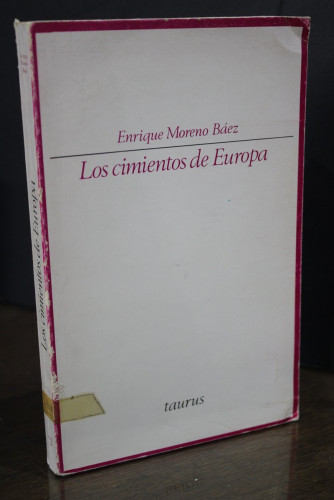 Portada del libro de Los cimientos de Europa