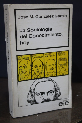 Portada del libro de La Sociología del Conocimiento, hoy