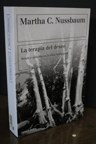 Portada del libro de La terapia del deseo. Teoría y práctica en la ética helenística