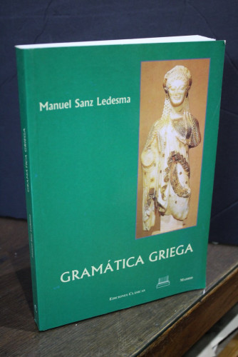 Portada del libro de Gramática griega