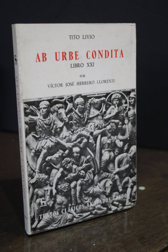 Portada del libro de Ab Urbe Condita. Libro XXI.- Tito Livio.- Textos Clásicos Anotados Gredos.