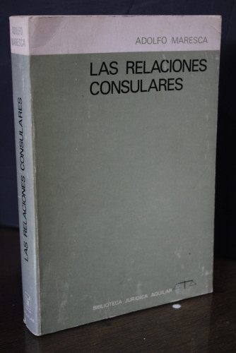 Portada del libro de Las relaciones consulares