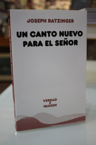 Portada del libro de Un canto nuevo para el señor