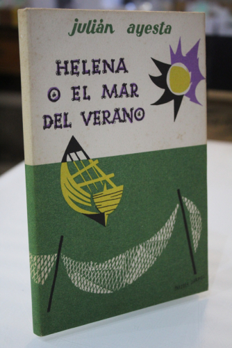 Portada del libro de Helena o el mar del verano.- 1958.- Ilustrado por Fernando Sáez.