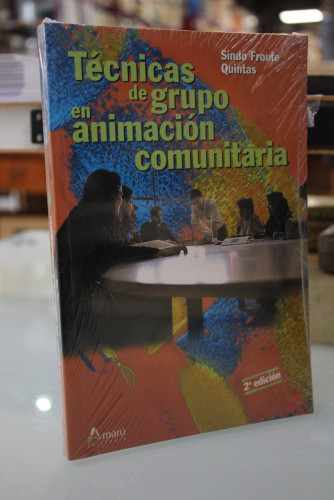 Portada del libro de Técnicas de grupo en animación comunitaria