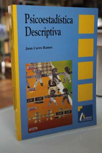 Portada del libro de Psicoestadística descriptiva