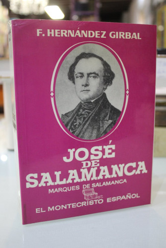 Portada del libro de José de Salamanca. Marqués de Salamanca (El montecristo español)