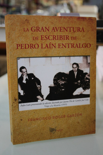 Portada del libro de La gran aventura de escribir de Pedro Laín Entralgo