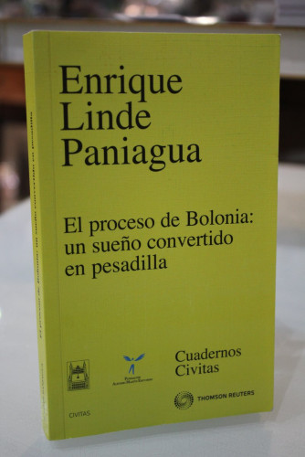 Portada del libro de El proceso de Bolonia: un sueño convertido en pesadilla