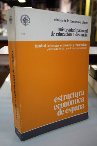 Portada del libro de Estructura económica de España