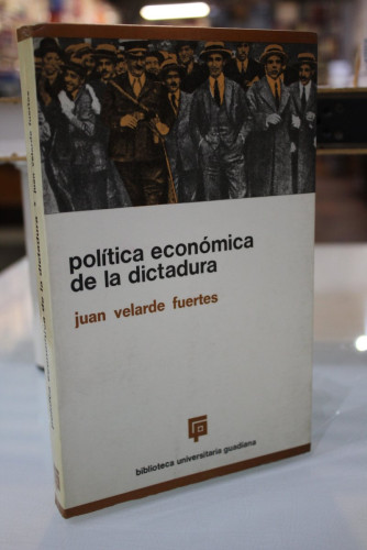 Portada del libro de Política económica de la dictadura