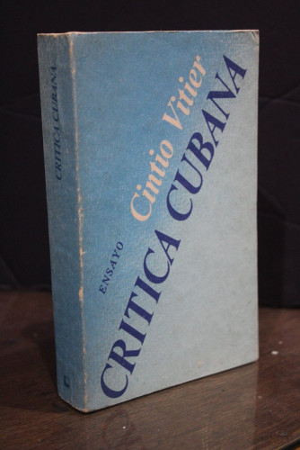 Portada del libro de Crítica Cubana