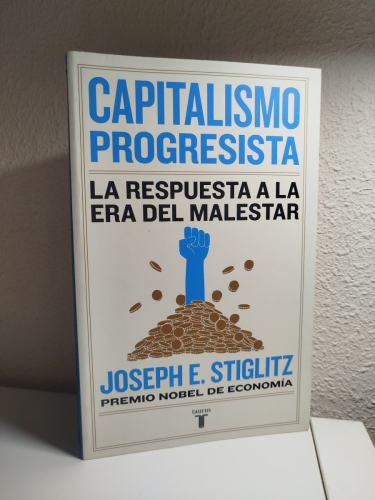 Portada del libro de Capitalismo progresista. La respuesta a la era del malestar