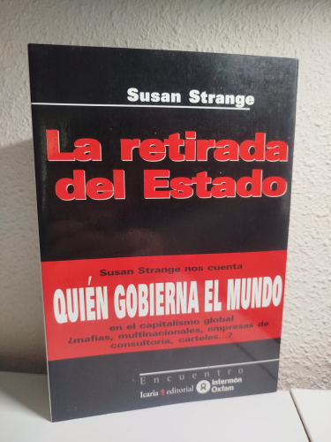 Portada del libro de La retirada del estado