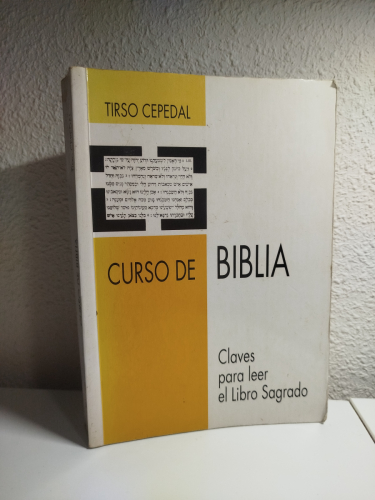 Portada del libro de Curso de Biblia. Claves para leer el Libro Sagrado