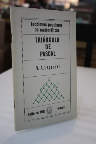 Portada del libro de Triángulo de Pascal.