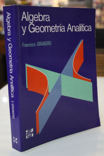 Portada del libro de Algebra y geometría analítica