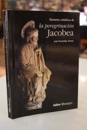 Portada del libro de Elementos simbólicos de la peregrinación Jacobea