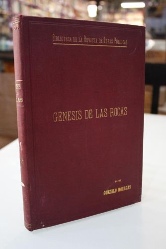 Portada del libro de Génesis de las rocas.