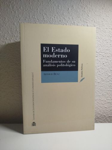 Portada del libro de El Estado moderno. Fundamentos se su análisis politológico