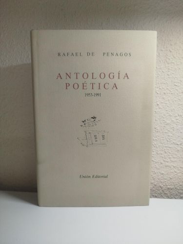 Portada del libro de Antología poética, 1953-1991