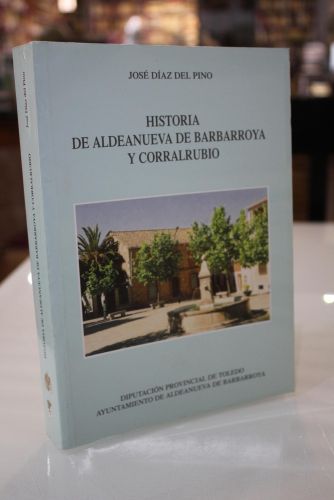 Portada del libro de Historia de Aldeanueva de Barbarroya y Corralrrubio