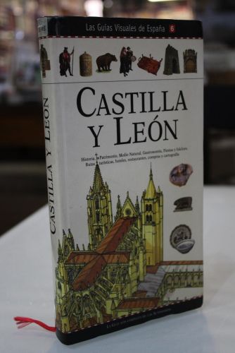 Portada del libro de Las Guías Visuales de España. Núm. 6: Castilla y León