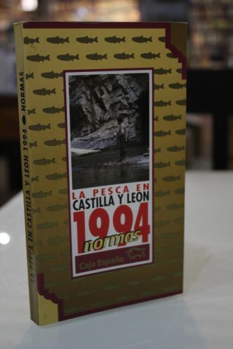 Portada del libro de La Pesca en Castilla y León 1994. Normas generales y especiales de pesca para esta temporada