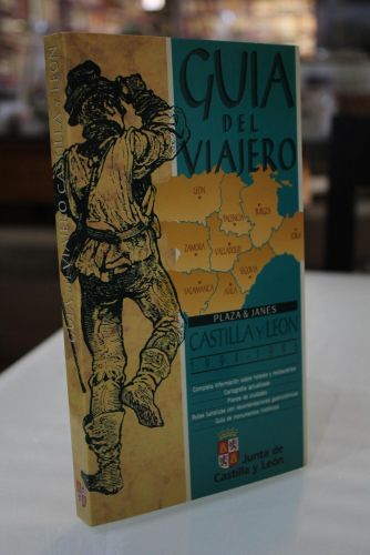 Portada del libro de Guía del viajero. Plaza  & Janés. Castilla y León 1994-1995
