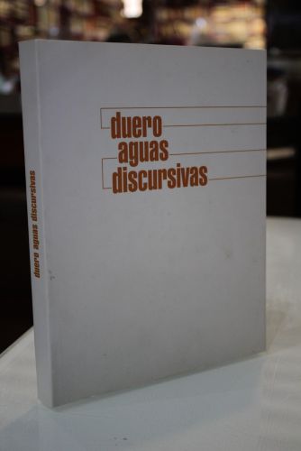 Portada del libro de Duero. Aguas discursivas.