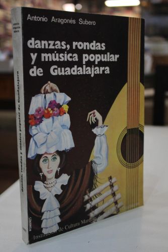 Portada del libro de Danzas, rondas y música popular de Guadalajara