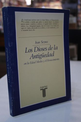 Portada del libro de Los dioses de la Antigüedad en la Edad Media y el Renacimiento