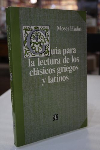 Portada del libro de Guía para la lectura de los clásicos griegos y latinos.