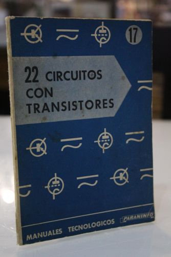 Portada del libro de 22 circuitos con transistores