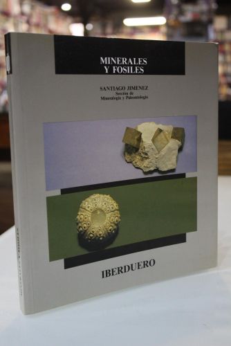 Portada del libro de Minerales y fósiles.