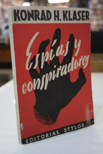 Portada del libro de Espías y conspiradores.