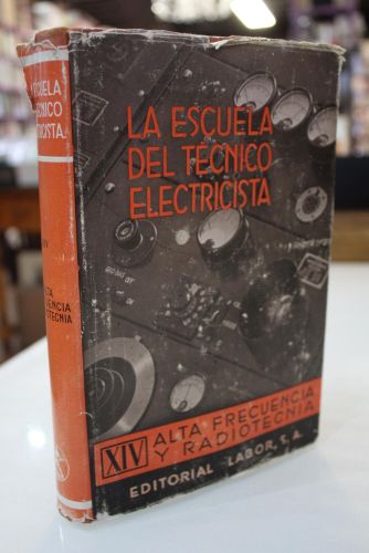 Portada del libro de Alta frecuencia y radiotecnia.