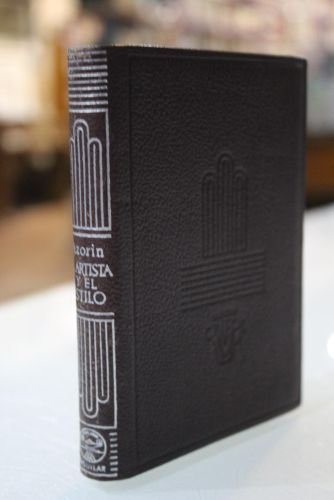 Portada del libro de El artista y el estilo.- Aguilar, Crisol, 191.- 1ª Ed, 1946.