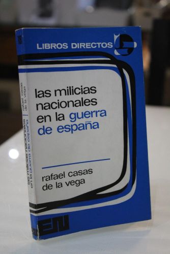 Portada del libro de Las milicias nacionales en la guerra de España