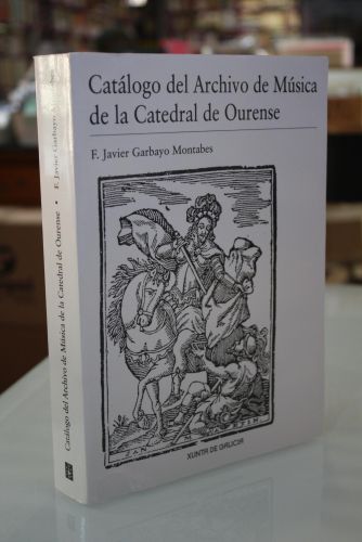 Portada del libro de Catálogo del Archivo de Música de la Catedral de Ourense