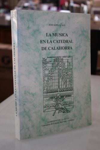 Portada del libro de La música en la catedral de Calahorra. Vol. I. Catálogo del Archivo de Música.