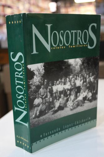 Portada del libro de Nosotros. Relatos familiares.