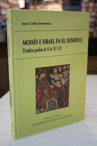 Portada del libro de Moisés e Israel en el desierto. El midrás paulino de 1Cor 10, 1-13