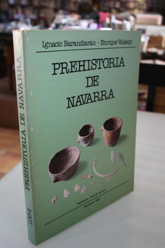 Portada del libro de Prehistoria de Navarra