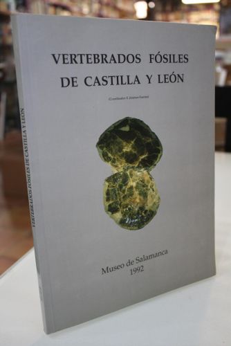 Portada del libro de Vertebrados fósiles de Castilla y León.