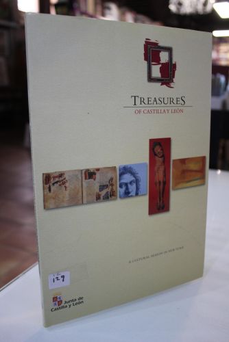 Portada del libro de Tesoros de Castilla y León. Una estación Cultural en Nueva York.- Treasures of Castilla y León. A Cultural...