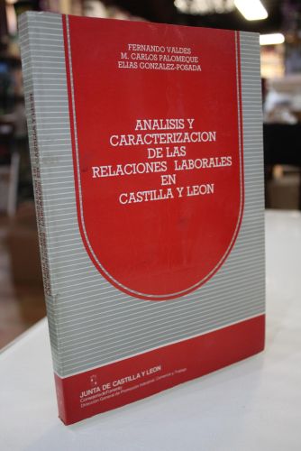 Portada del libro de Análisis y caracterización de las relaciones laborales en Castilla y León