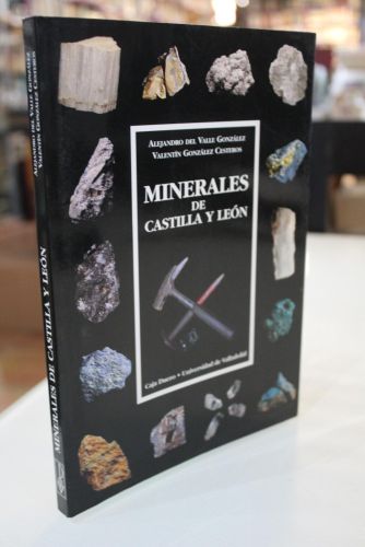 Portada del libro de Minerales de Castilla y León.
