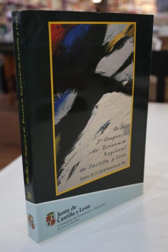 Portada del libro de Actas del III Congreso de Economía Regional de Castilla y León